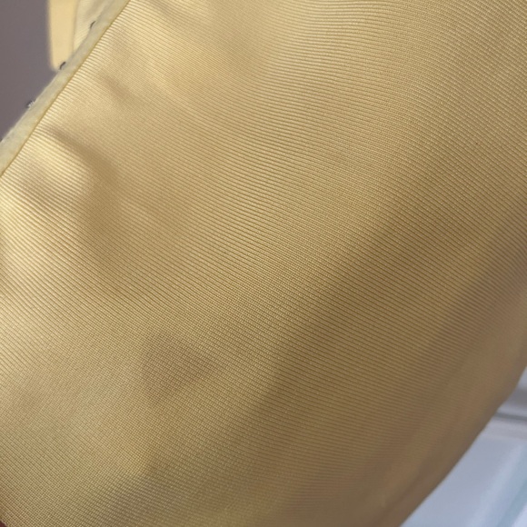 $195 House of CB GIACOMINA Yellow Bandage dress - M - Picture 5 of 8